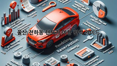 울산 전하동 렌트카 이용 완벽 가이드